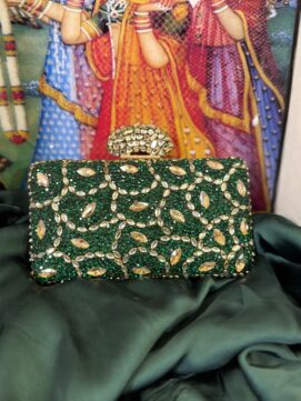 Green Rhinestone