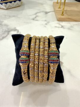 Shahi Multi-Color Bangle Set